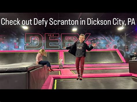 defy trampoline park slide|defy trampoline park dickson city.